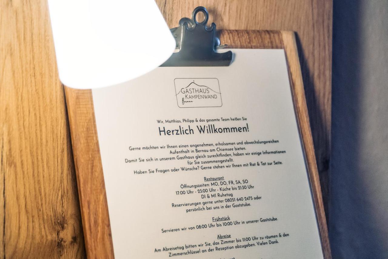 Gasthaus Kampenwand Bernau Bernau am Chiemsee Eksteriør bilde